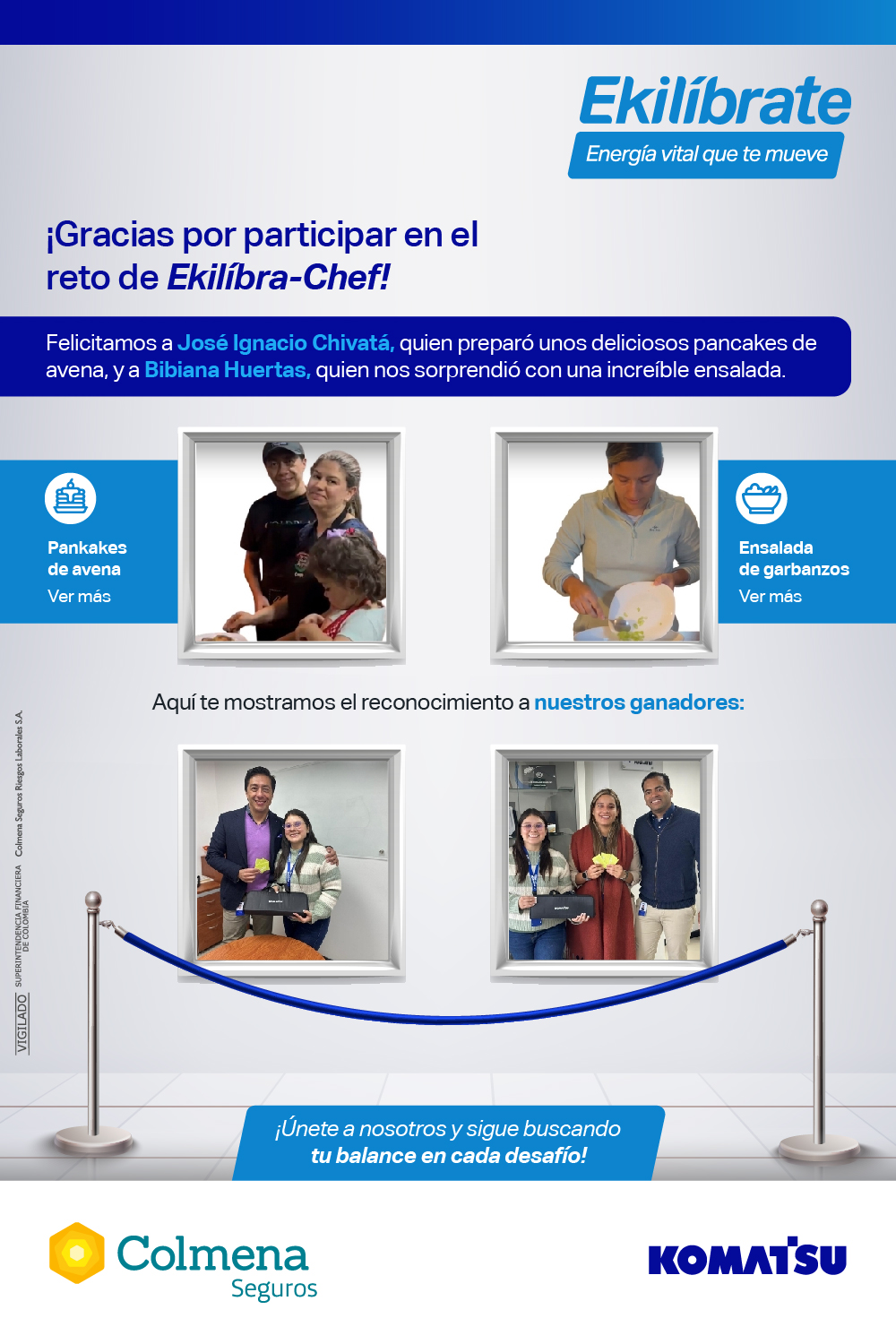 Ganadores reto Ekilibrachef